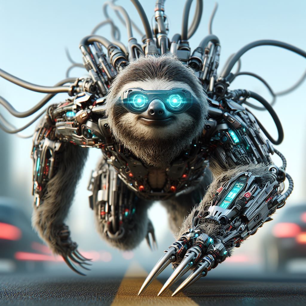 Cyborg Sloth