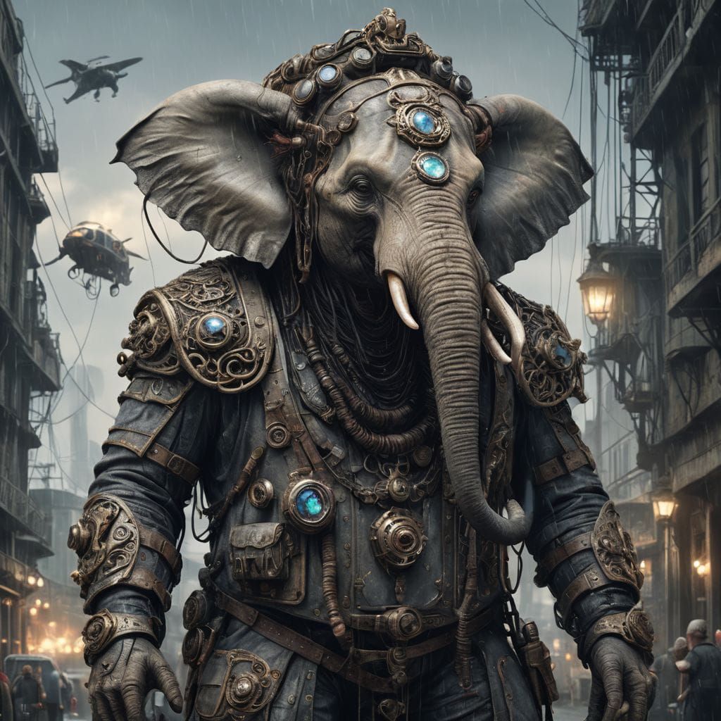 Great Animal Wars 3035 - House Oliphant - General Tritusk