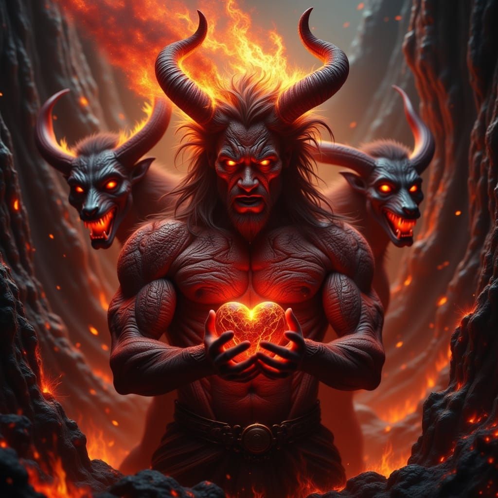 <lora:Double Detailer v2:1.0> <lora:-Darken-:1.0> <lora:HyperPhotoRealism:1.0> <lora:Abyss:1.0> A hyperrealistic dark fantasy digital painti...