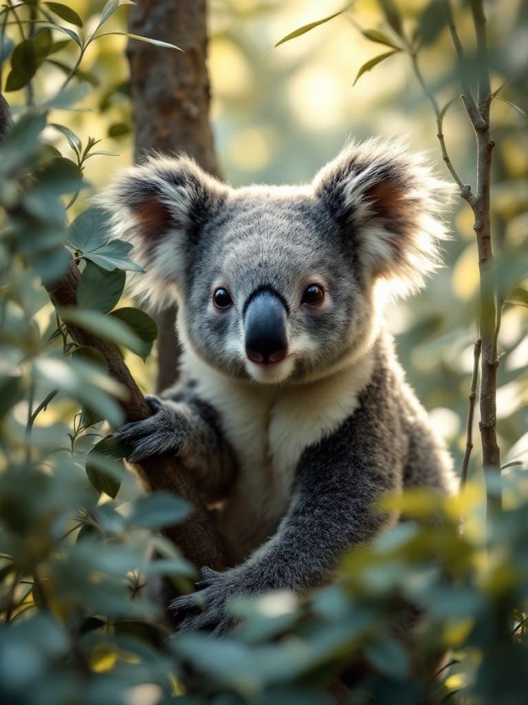 Koala "Phascolarctos cinereus"   by @Moonfly