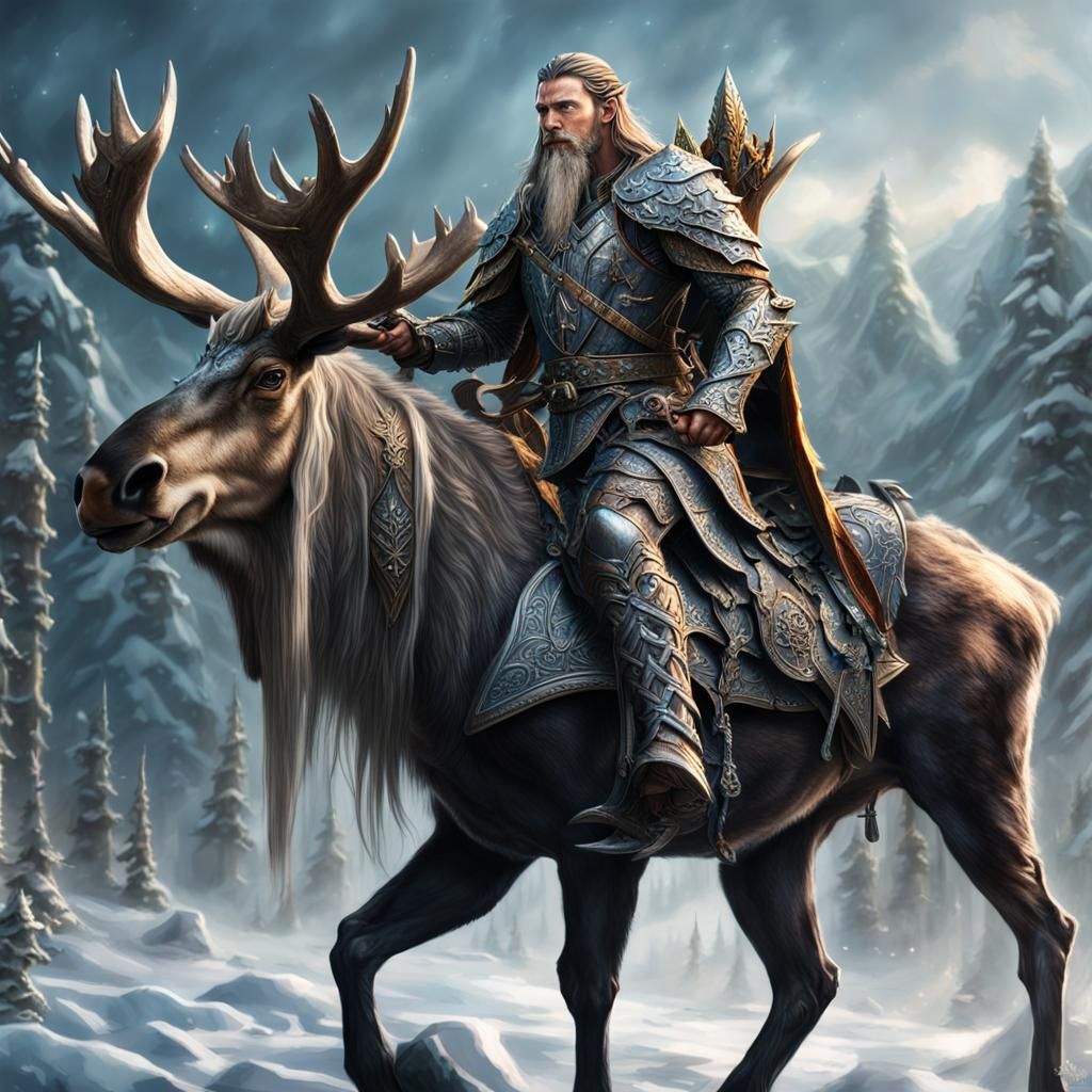 Moose King  by @Kedrian