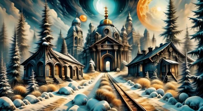 AI Image Generated Using Multiple LoRA Models