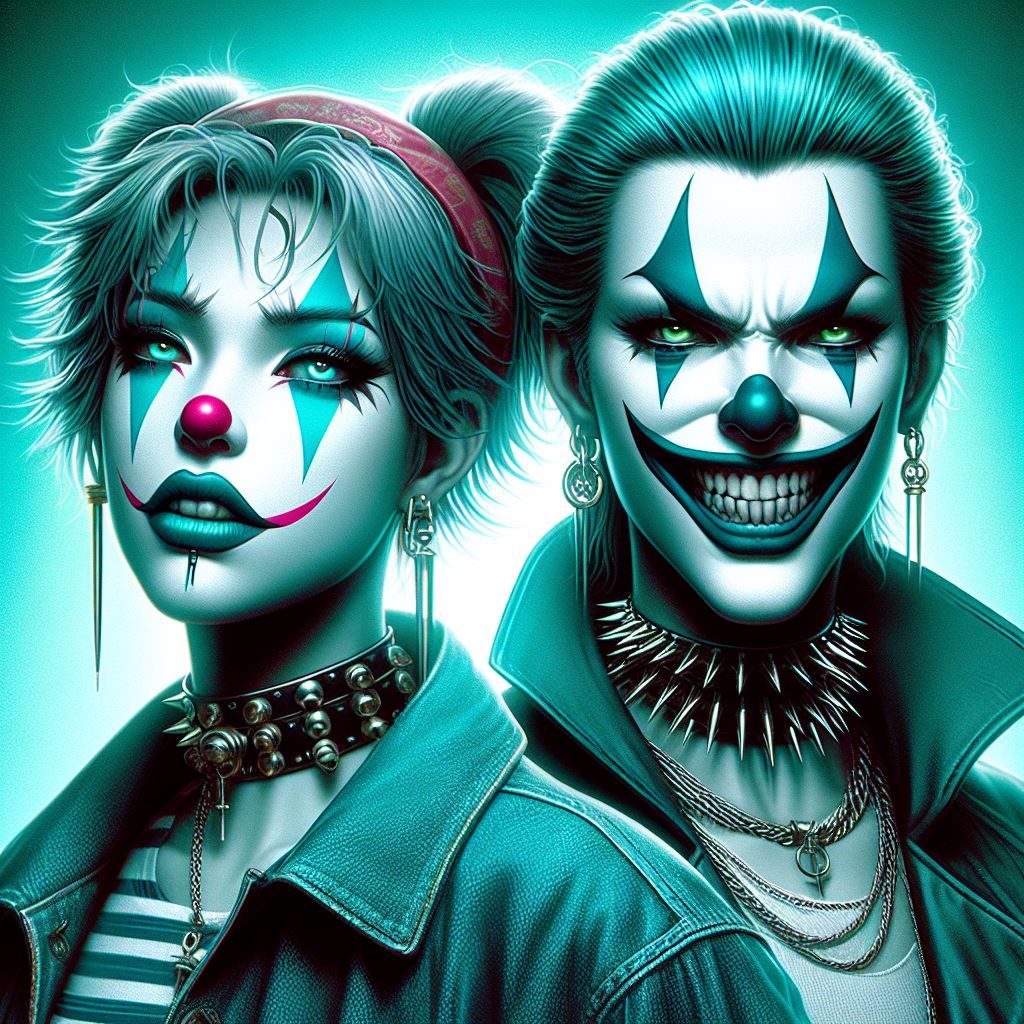 attractive clowns