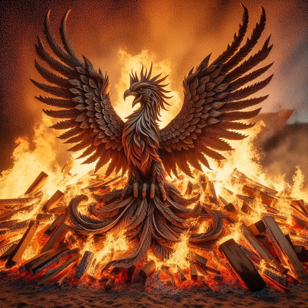 Wooden Pheonix series