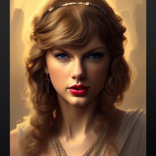 Taylor Swift as Athena - AI Generated Artwork - NightCafe Creator