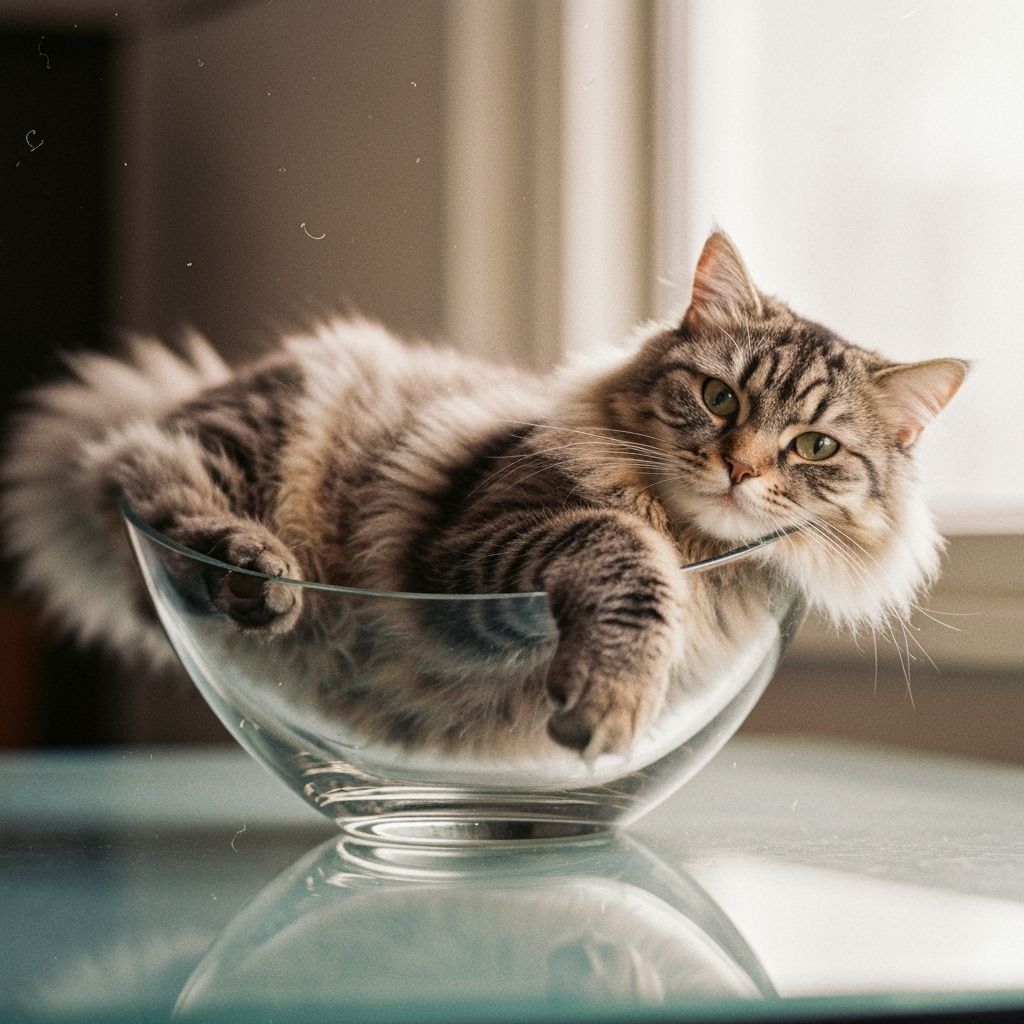 Cats are liquid!  by @Shuru