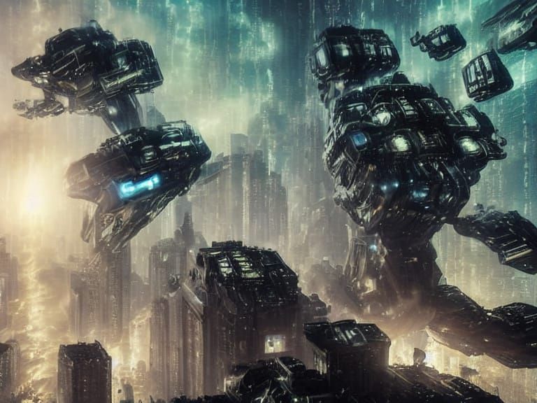 <lora:Voxinbain 2:1.0> blue cyberpunk cityscape at night