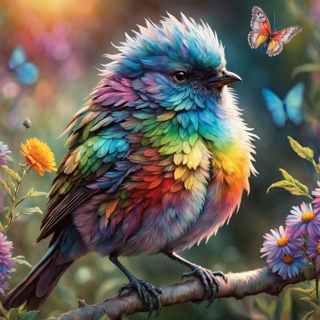 All the colours of the rainbow   by @RedPixie