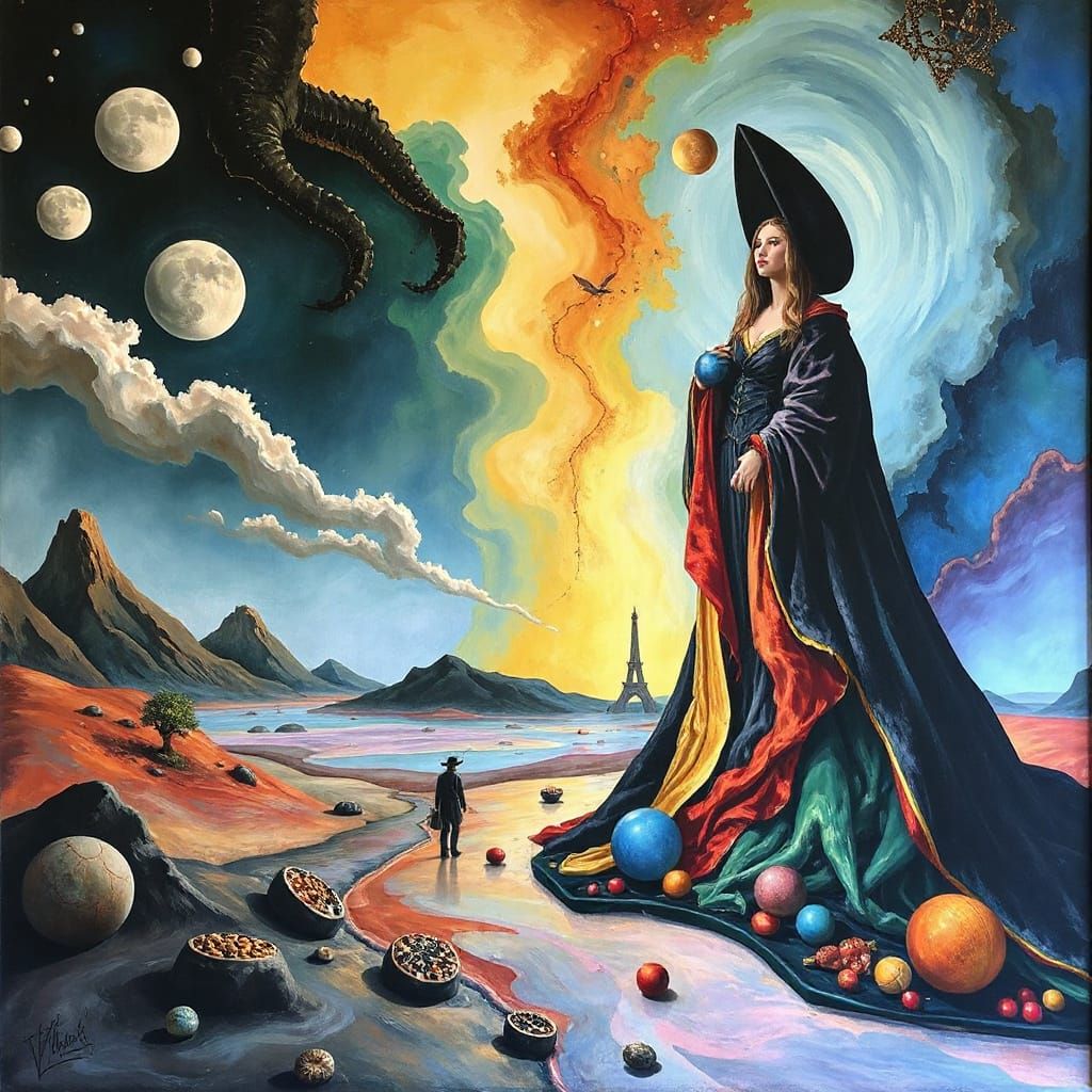 Surreal art  by @BlueMoon