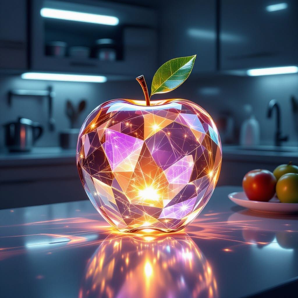 Crystal apple   by @hek800