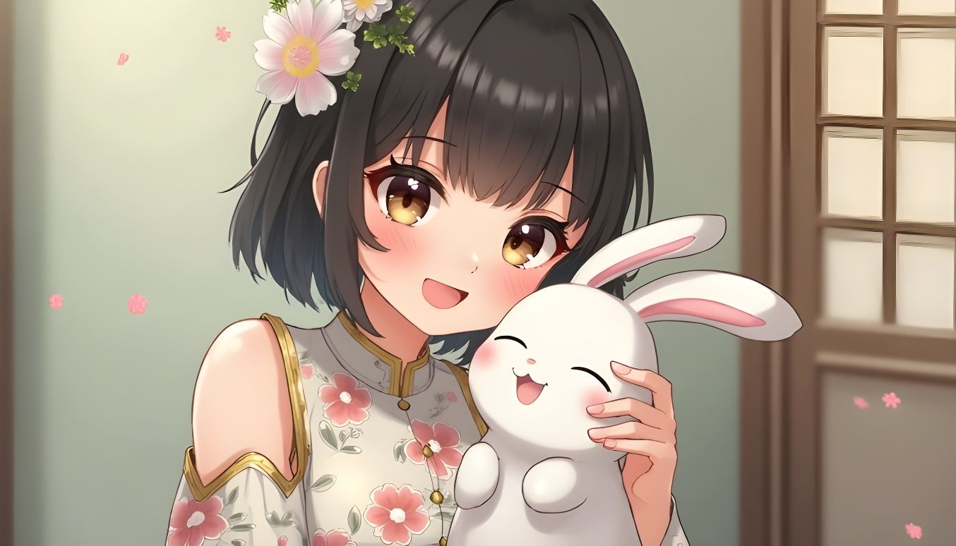 👩🏻🌙🐇💖