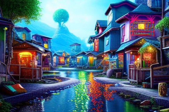 Neon Village