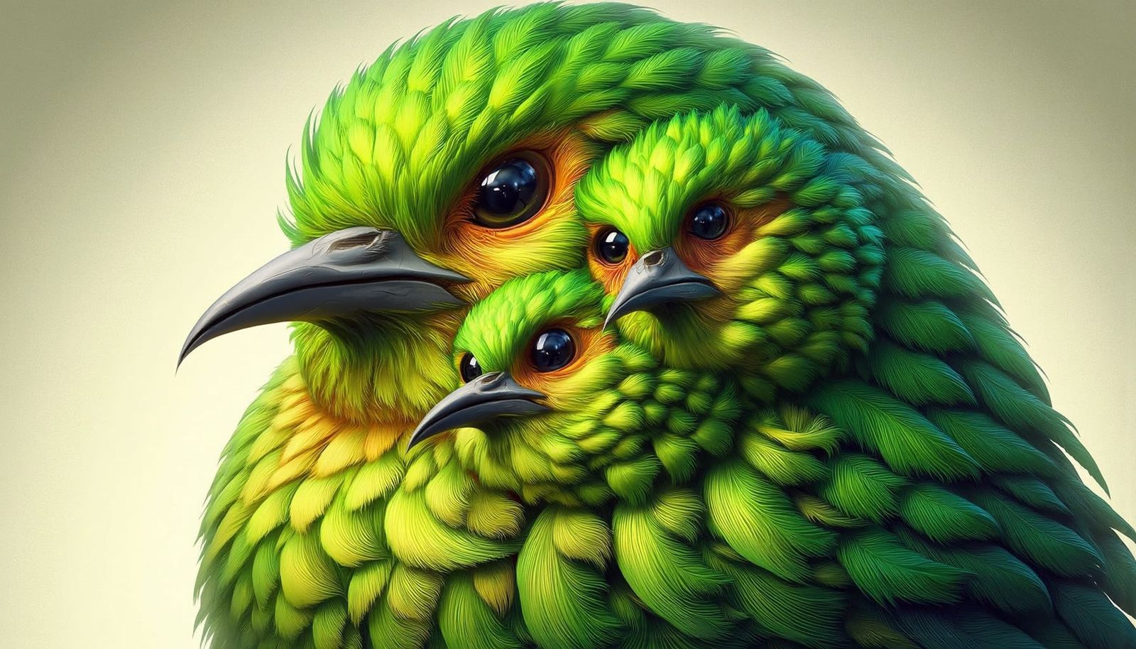 Surreal Siamese Twin Canary III