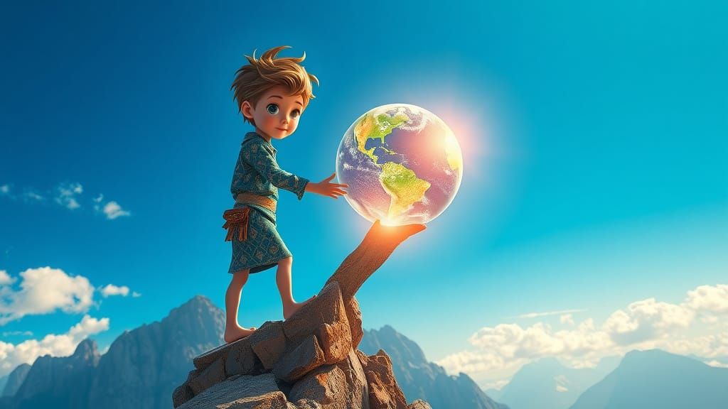 The Boy Who Believed He Could Change the World  by @Talmage of Ur