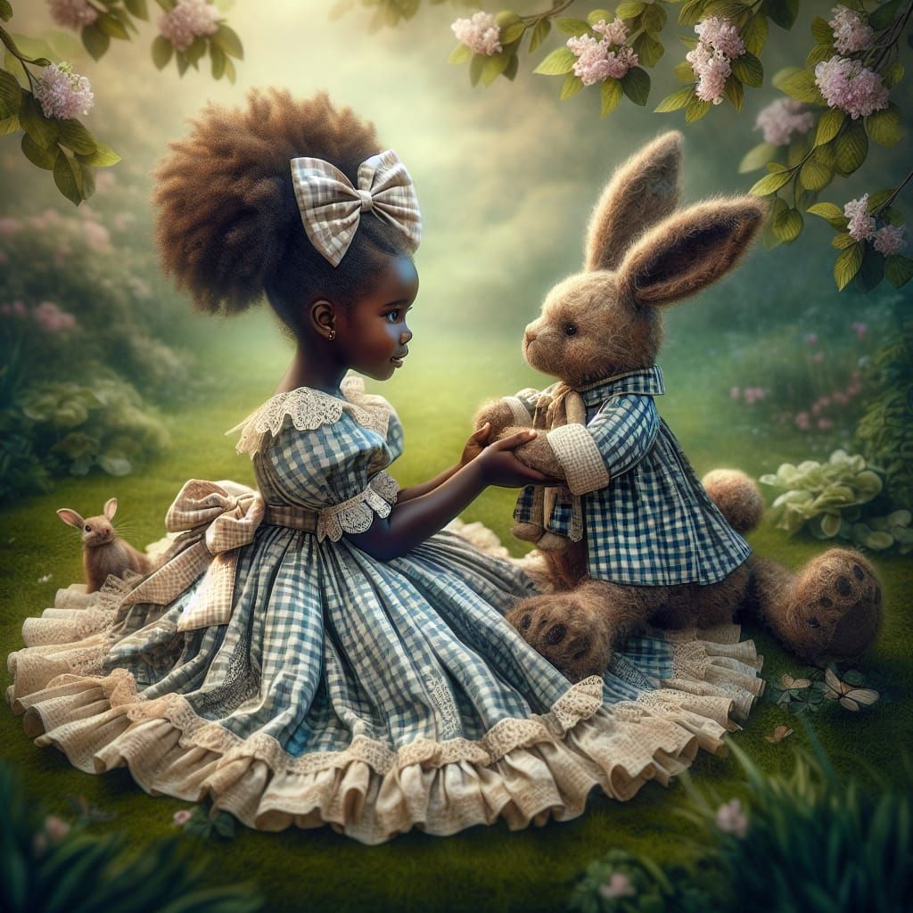  Gingham dress  by @Sandra Al