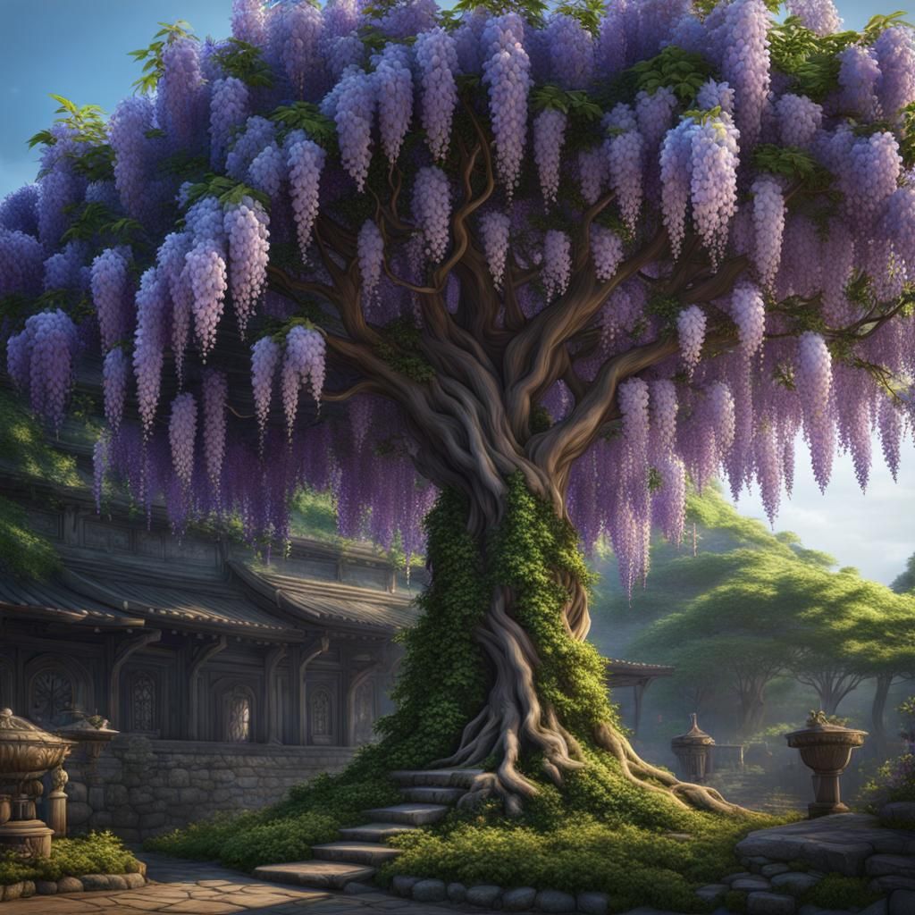 Wisteria is Life is Serenity