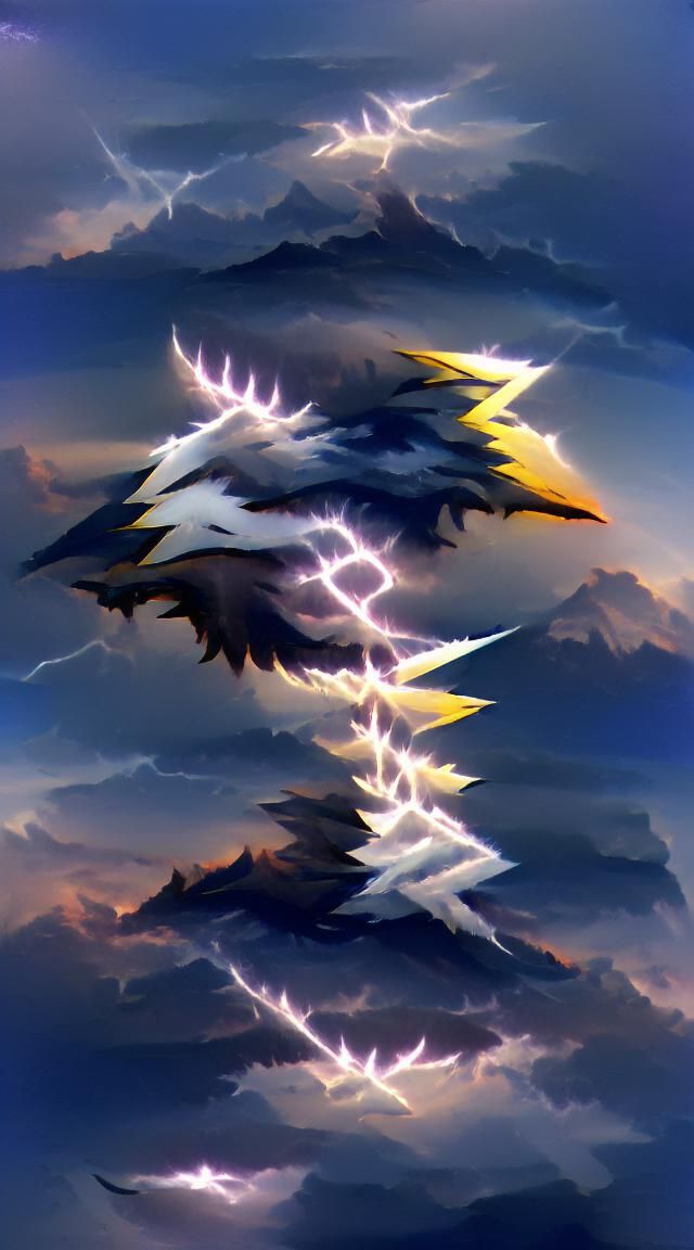 Lightning crest