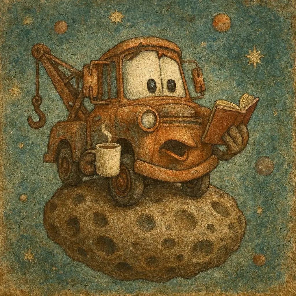 Just three more sips and one more chapter and then I'll sleep