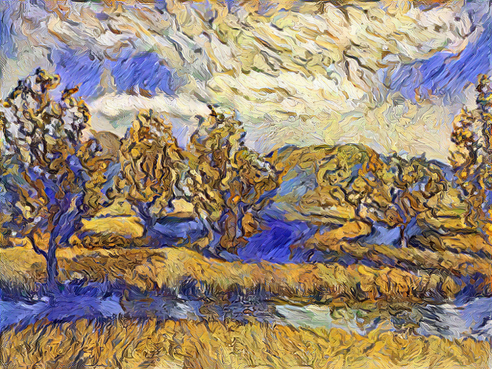 Trippy Landscape