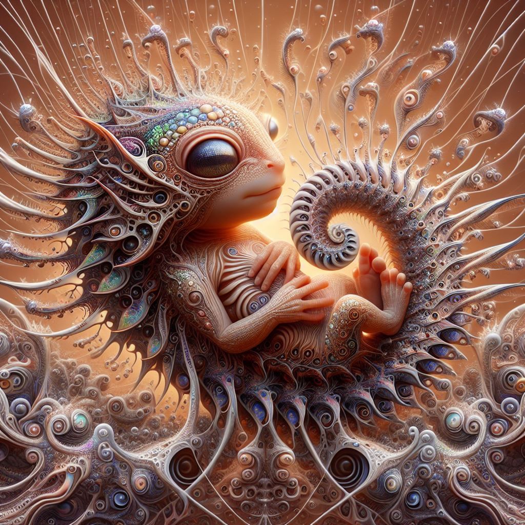 Special Lizard In Utero!!!!