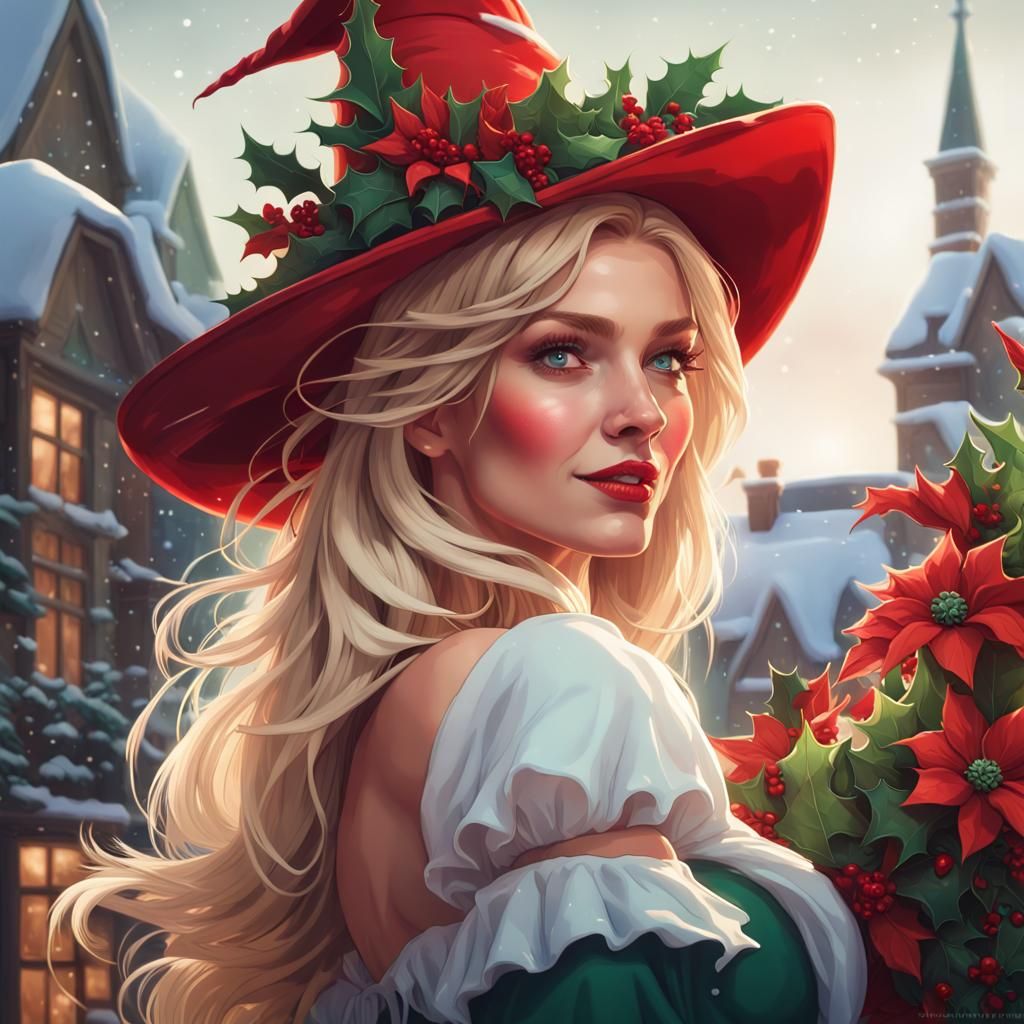 Christmas witch #7