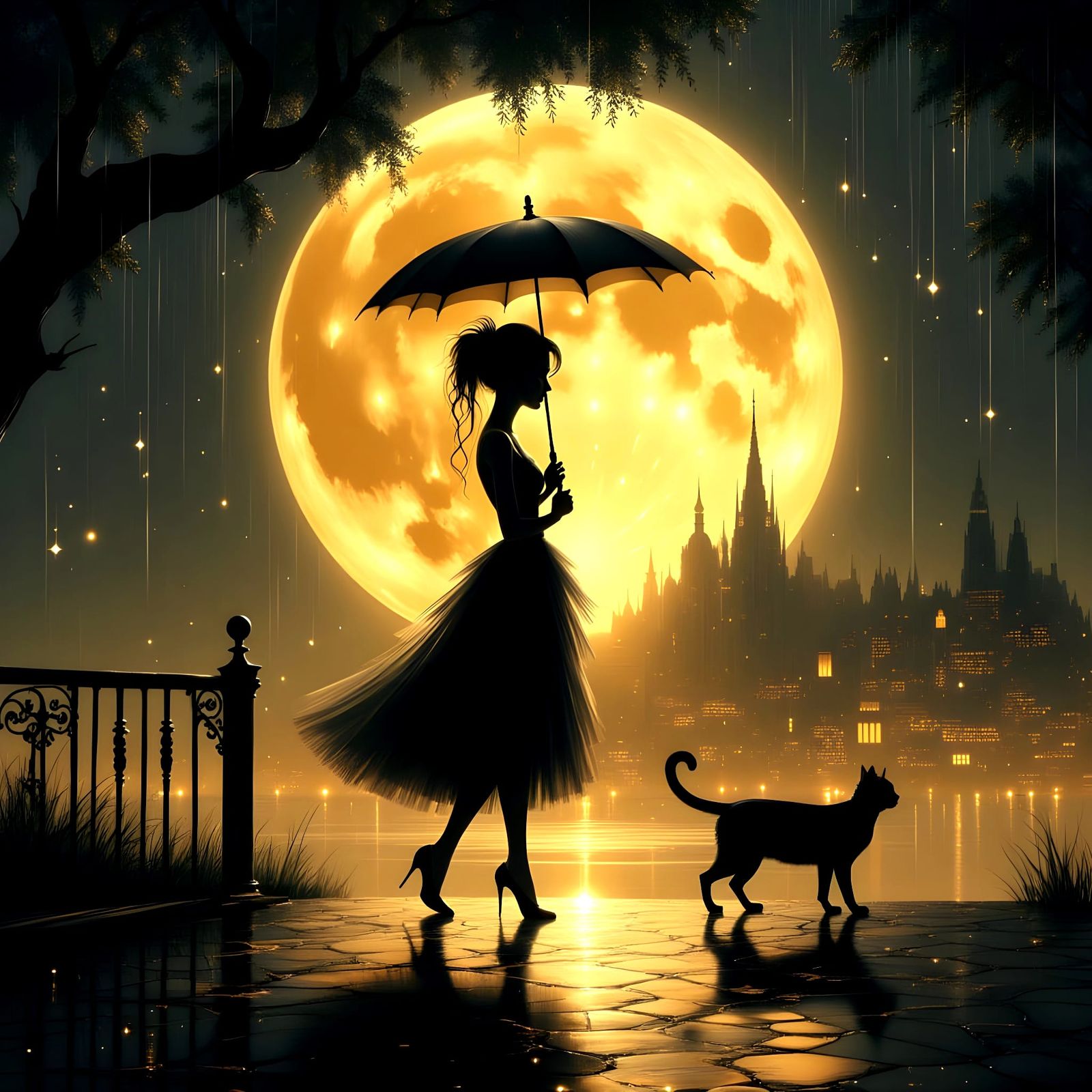 Midnight stroll  by @Harmony