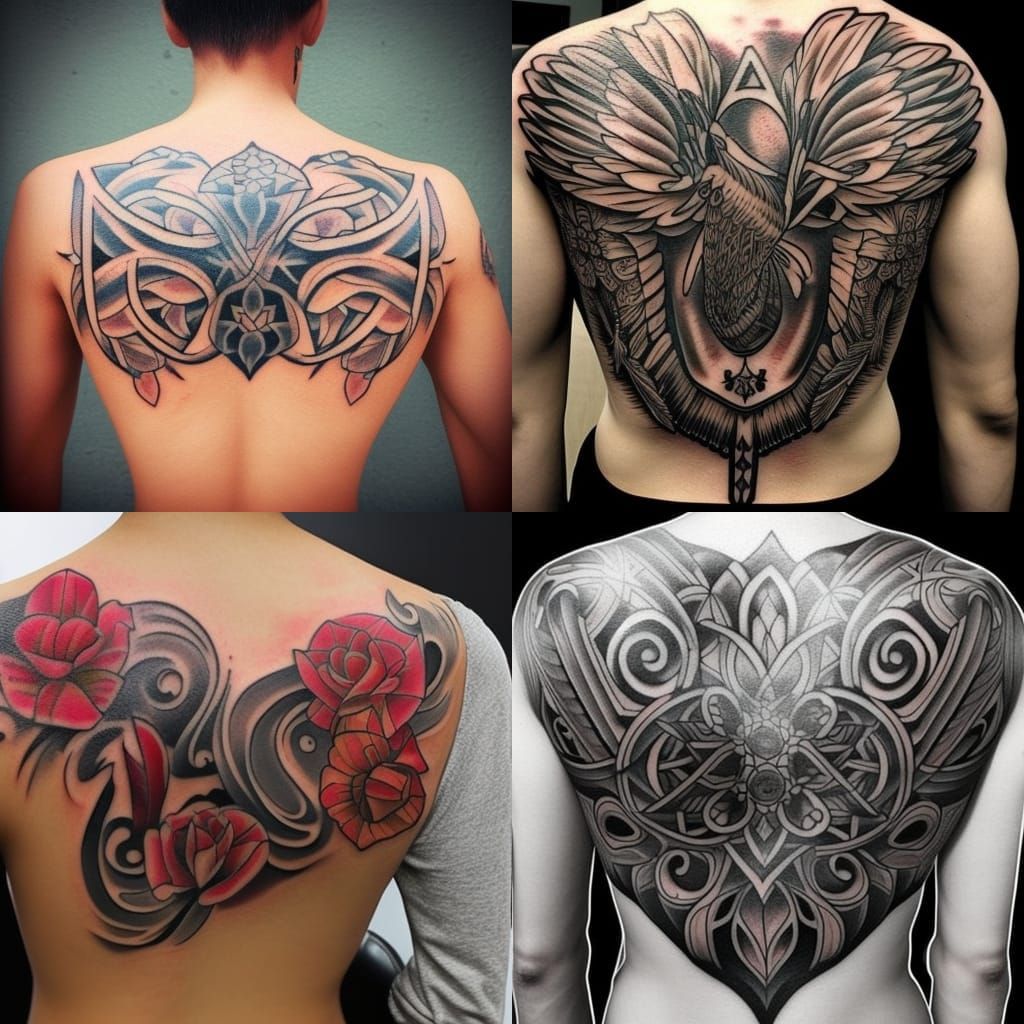 Shoulder Blade Small Woman Back Tattoo - Viraltattoo | Shoulder blade tattoo,  Small back tattoos, Back tattoo women