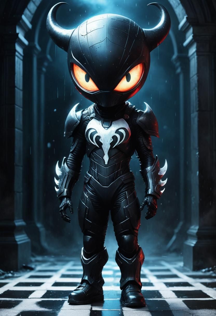 Chibi Comic Book Style: Vigilante