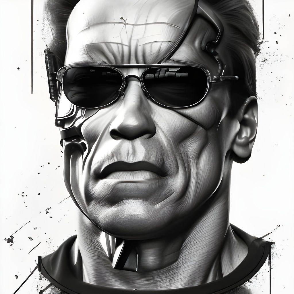 Arnold Schwarzenegger - AI Generated Artwork - NightCafe Creator