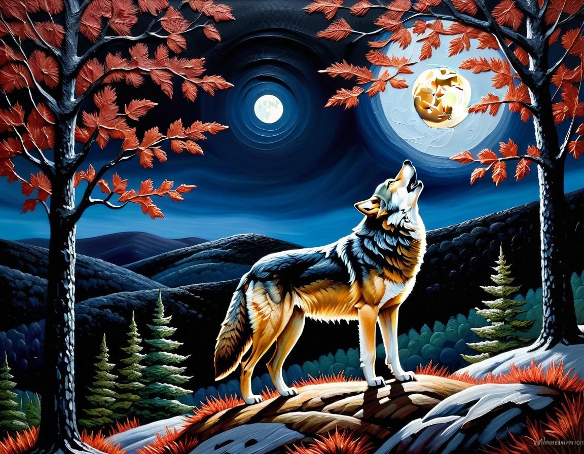 Two Moon Wolf