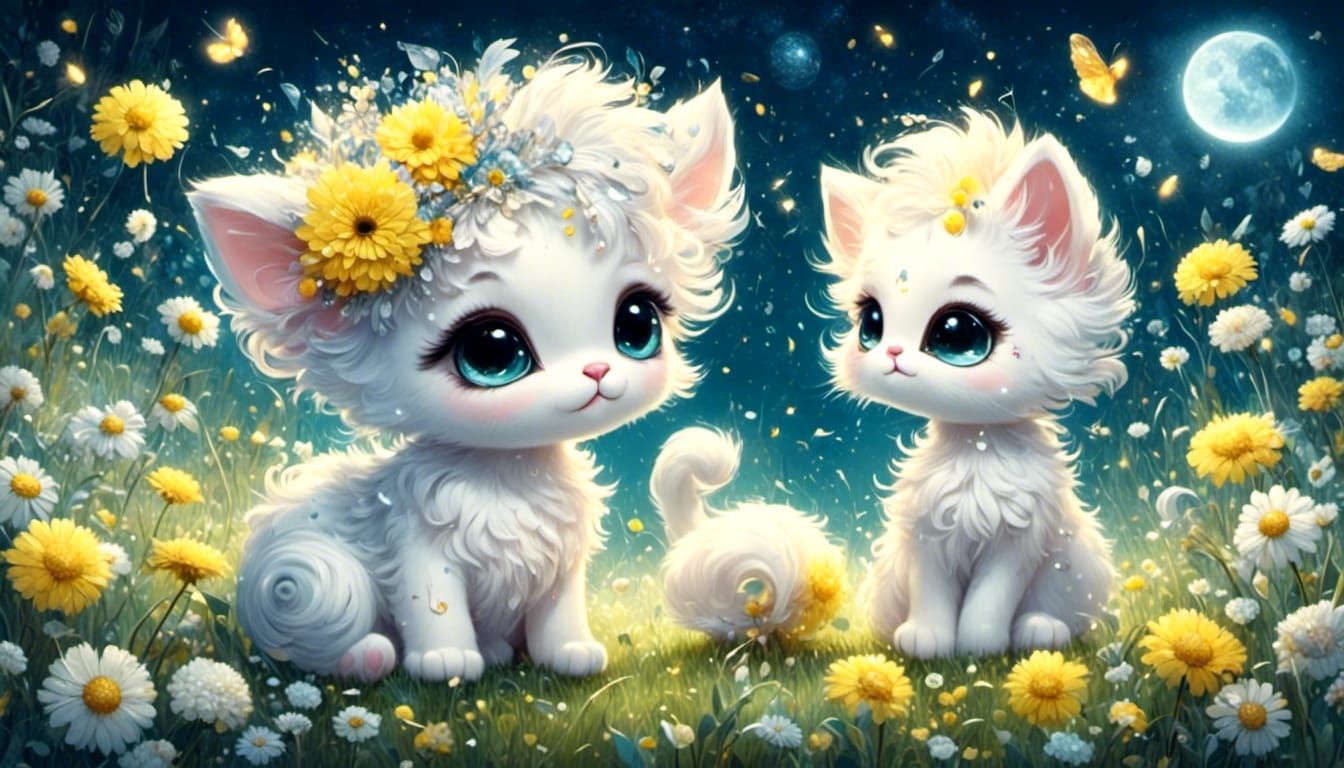 <lora:Glitter and Diamonds:1.0> <lora:Ultra Cute:1.0> adorab...