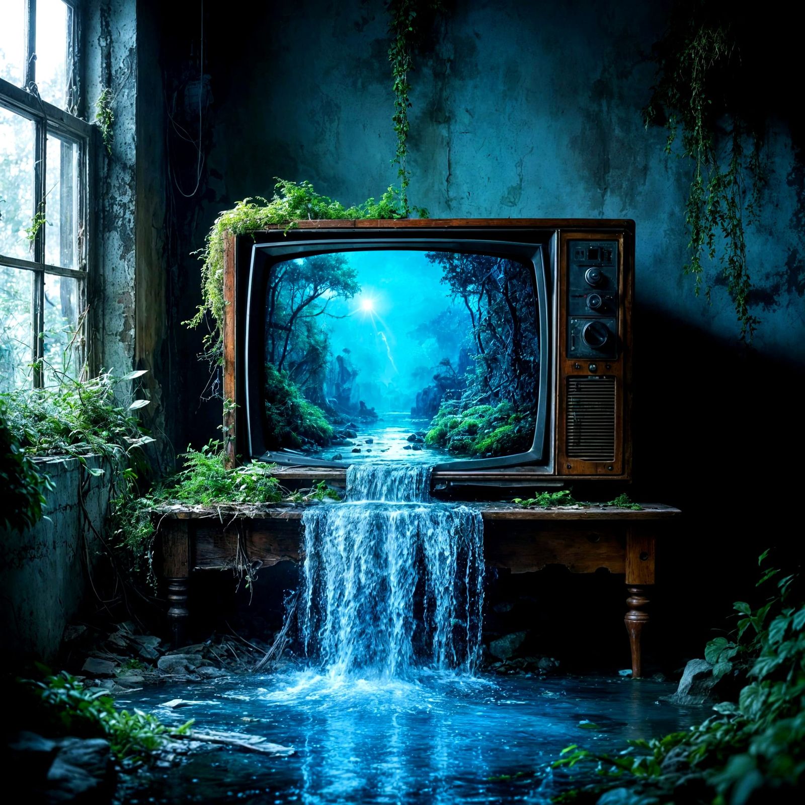 Echoes of a Living Screen  by @Nikko P