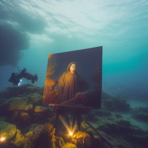 Under water and out of place