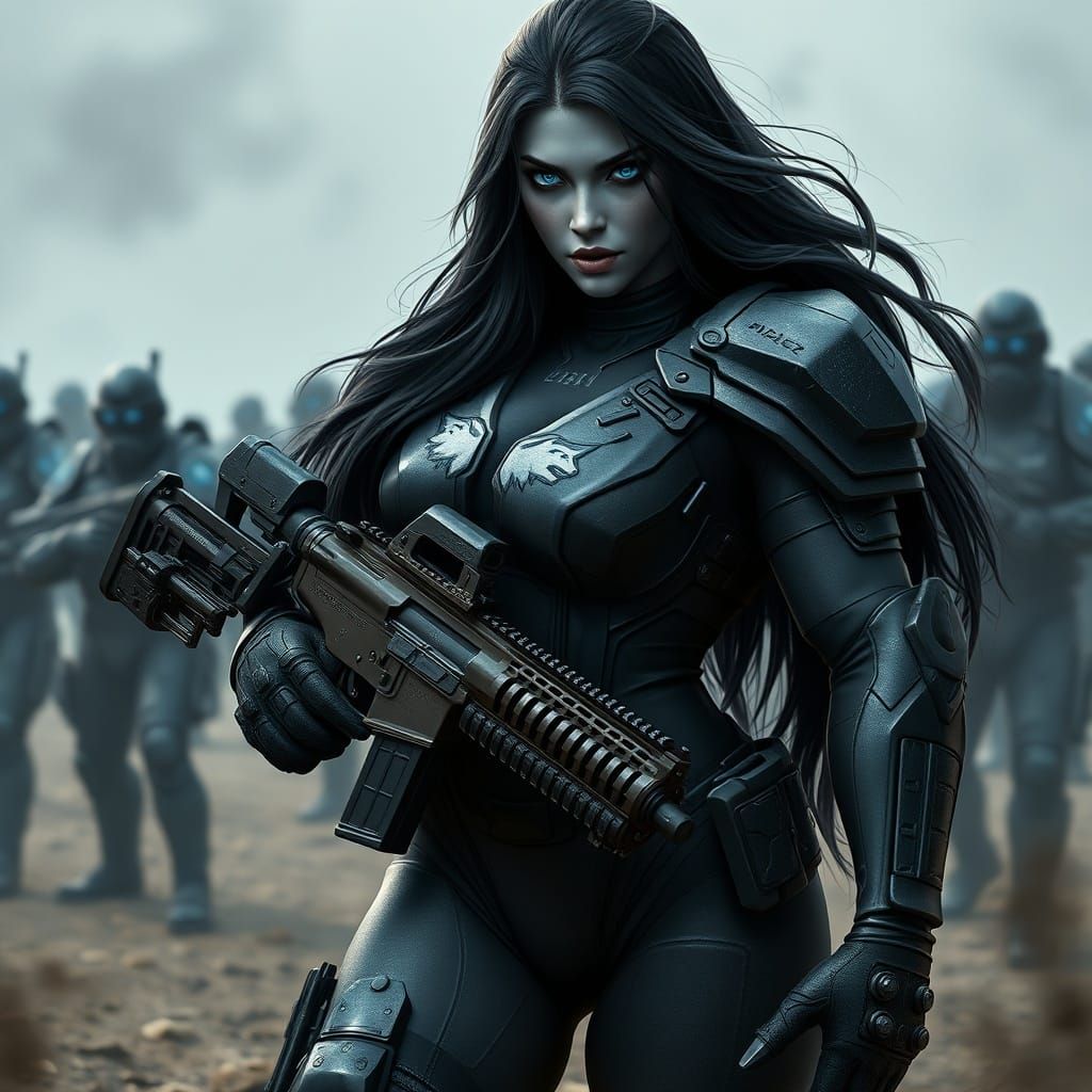 Team Timber Wolf. The Ogress. Zorgra the Brave. Revised.