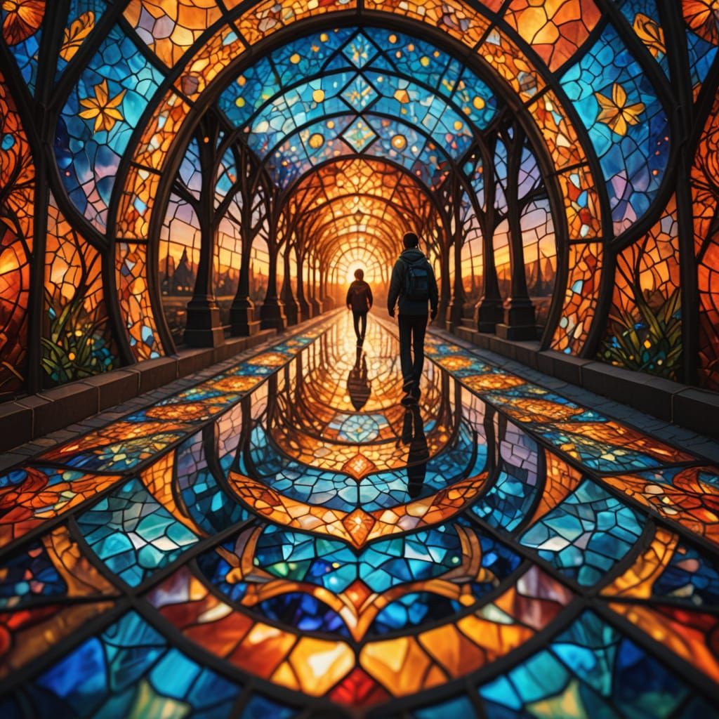 Kaleidoscope Vision Path  by @YorksWarrior