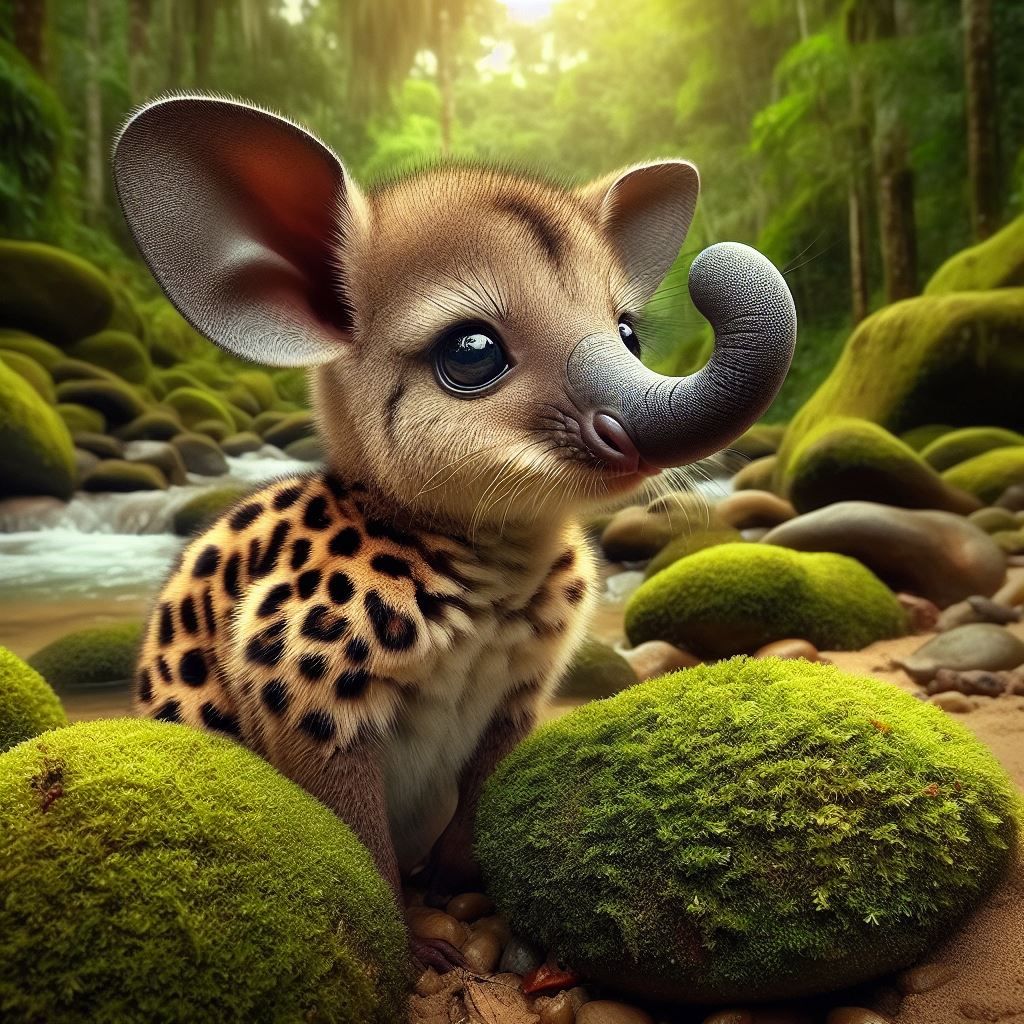 Spotted kangphant