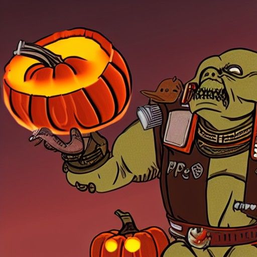 Ork Pumpkin Spice Attack