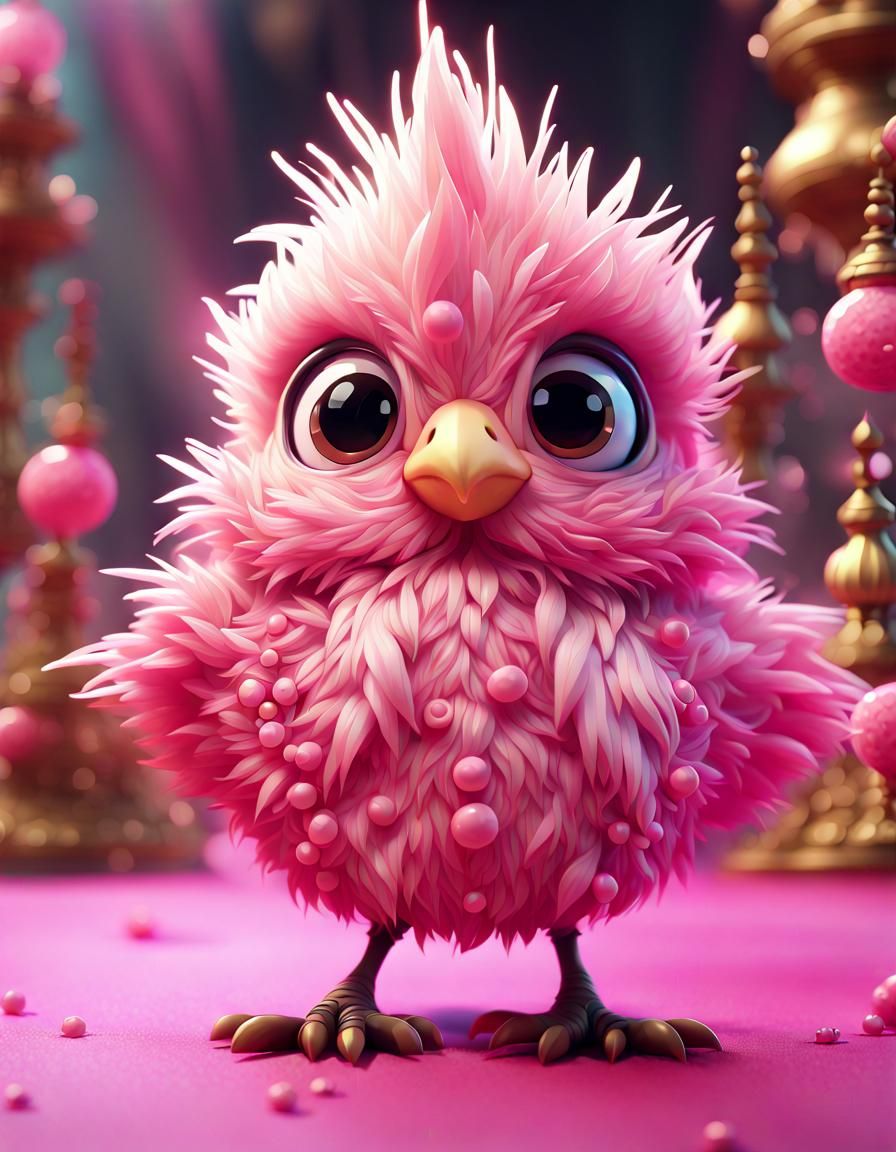 Cute and fluffy   by @Cilia