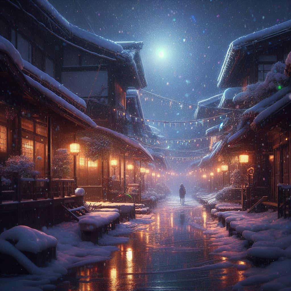 Silent Night . . . Oh, Holy Night . . . All is calm . . . All is quite . . .