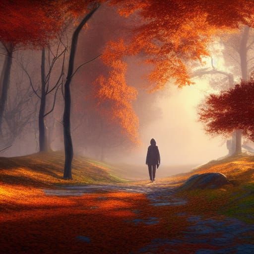 A walk in autumn 🍁🍂