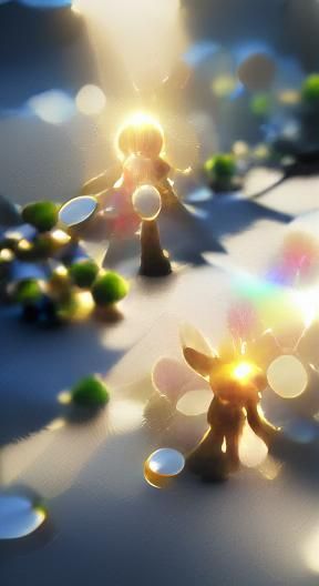 Onara Gorou anime bokeh volumetric lighting sunshine rays
