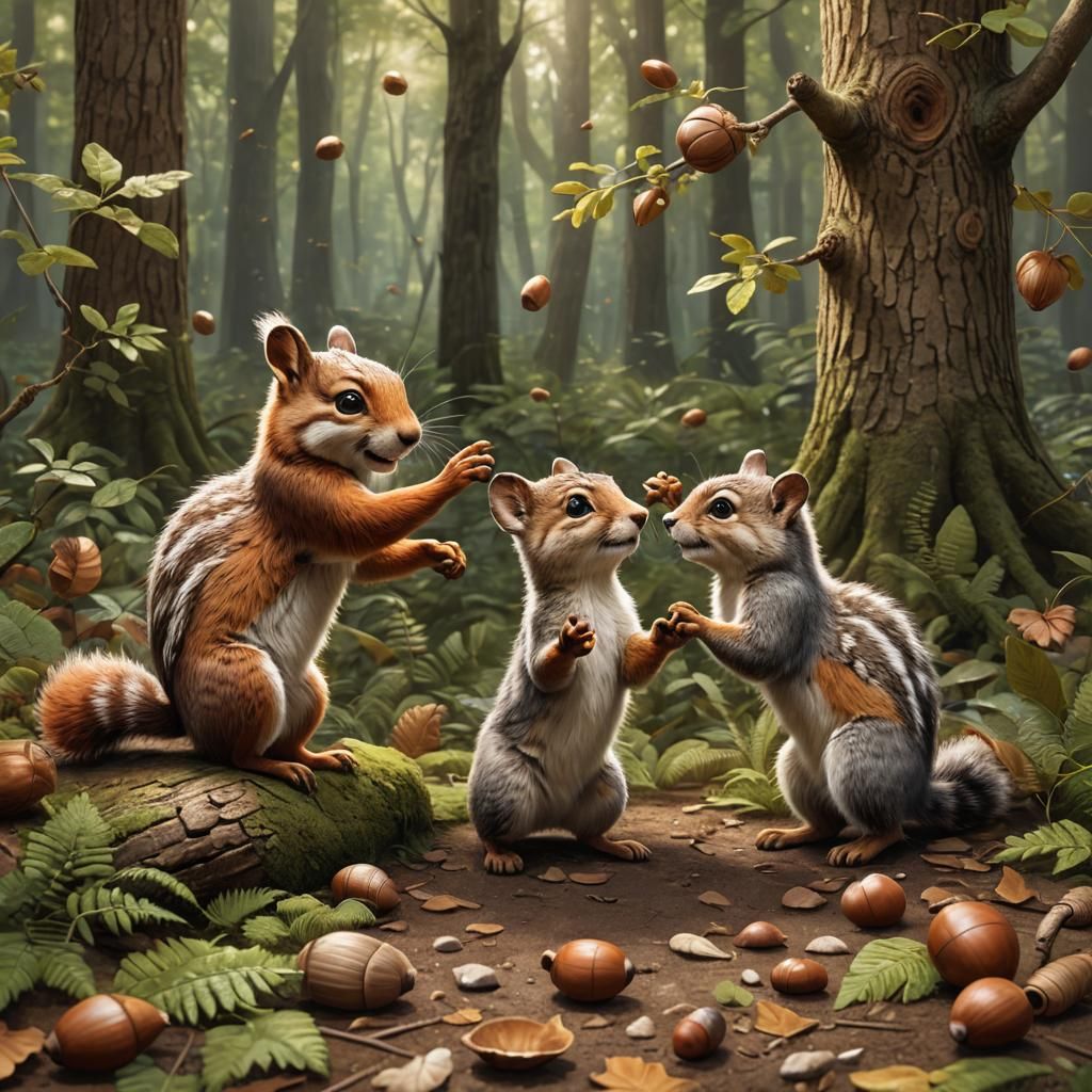 We hit the Acorn Jackpot!