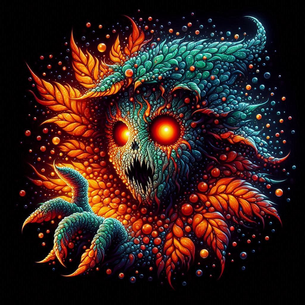 Flower Petal Halloween