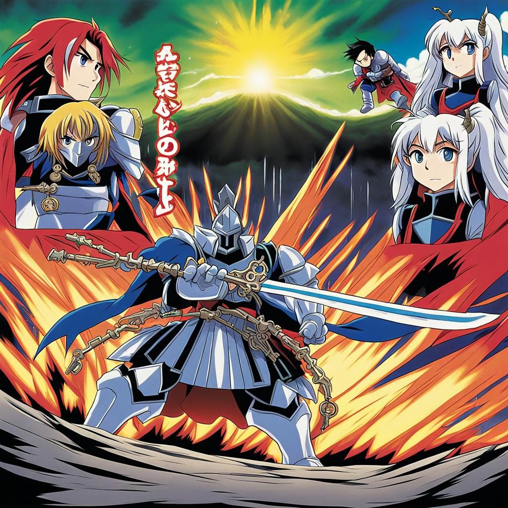 a knight holding a great sword