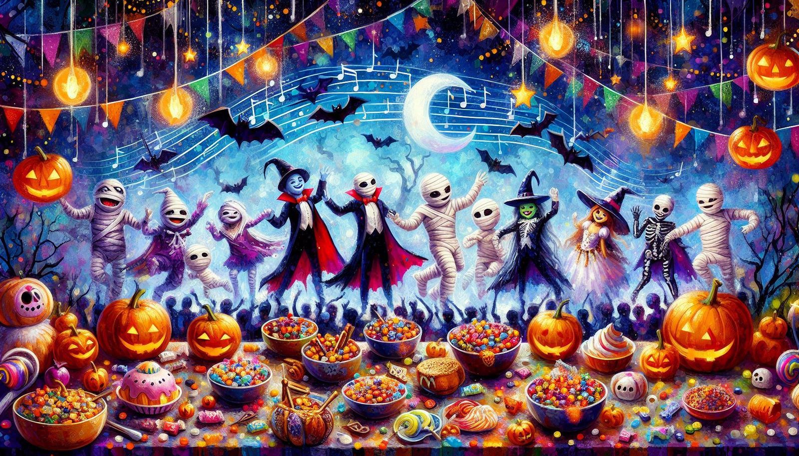 We're all doing the monster mash!  by @AlisonM