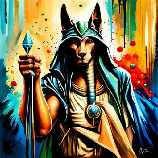 Anubis - AI Generated Artwork - NightCafe Creator