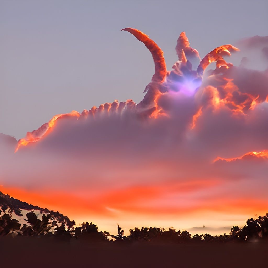 Dangerous Sunset Clouds II