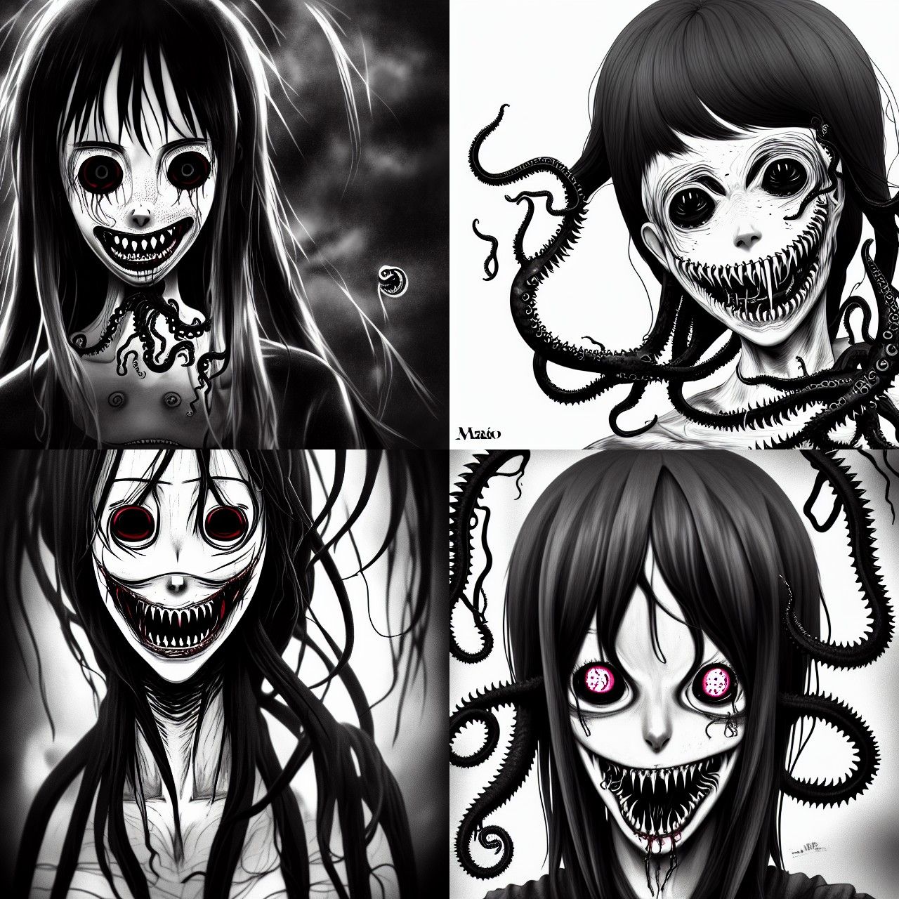 Jeff The Killer - AI Generated Artwork - NightCafe Creator