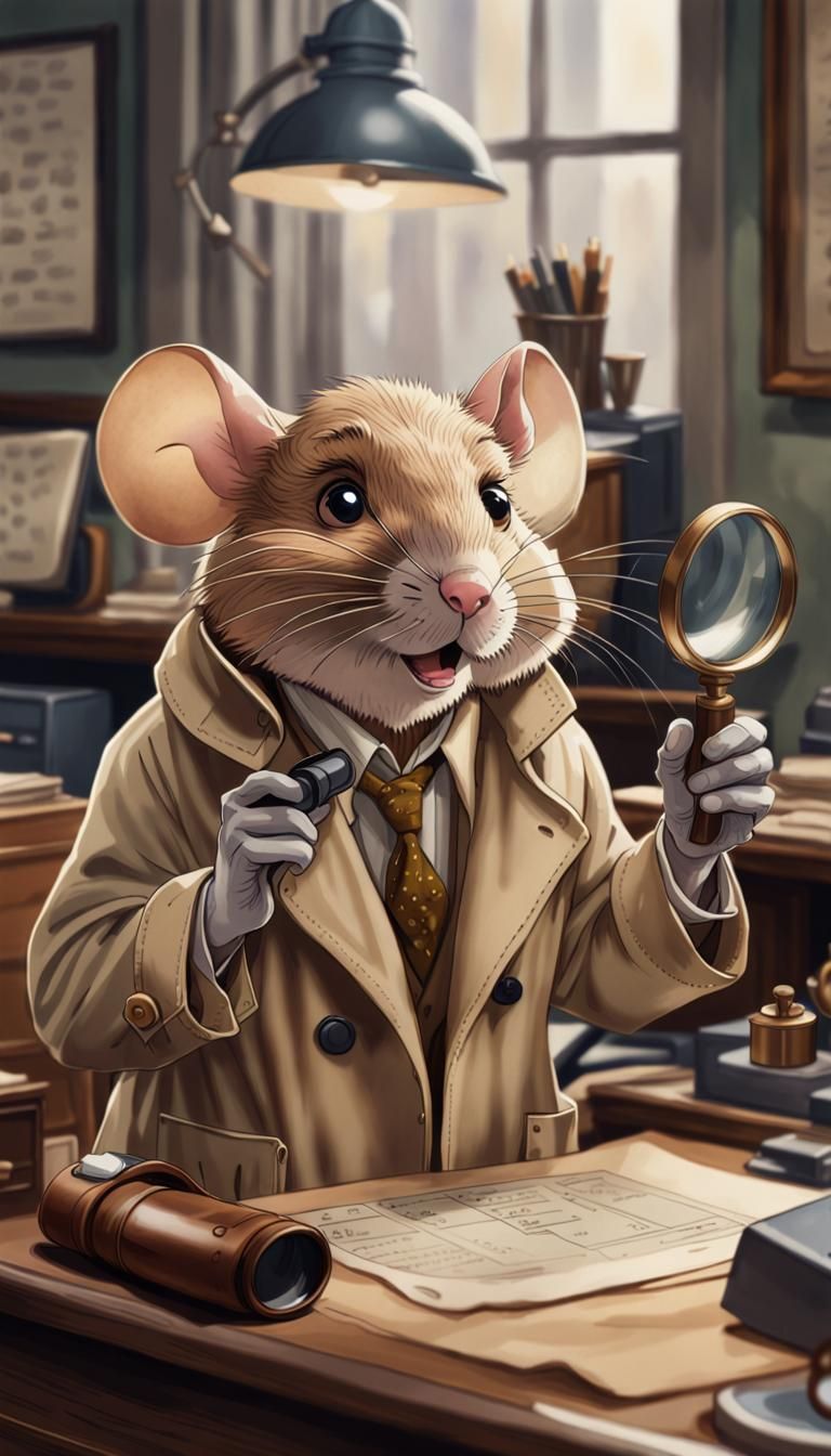 The Detective Ratty said:
"curiosity killed the cat"