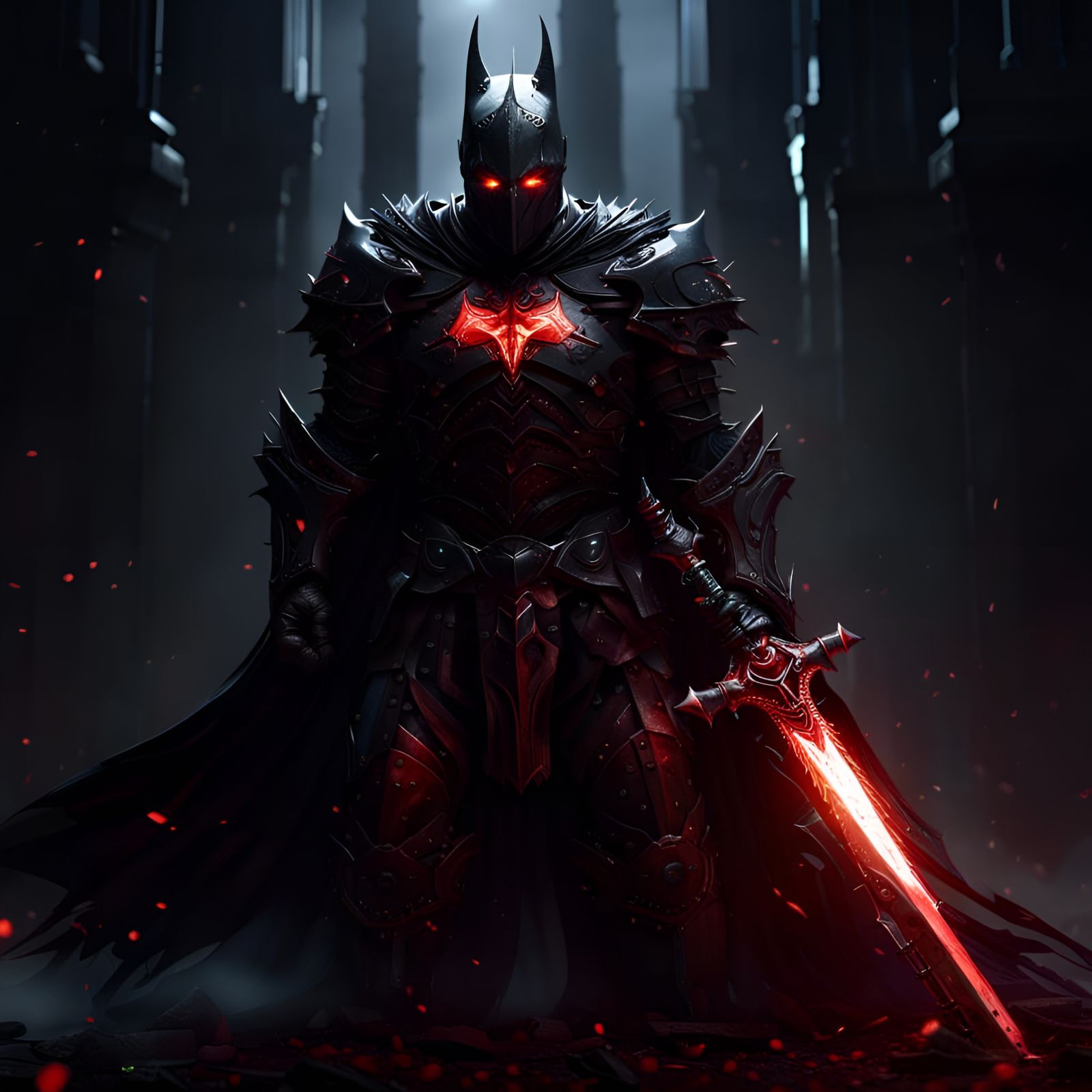 Crusader Dark Knight  by @Hazen